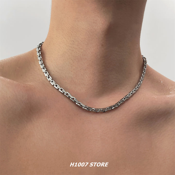 Titanium Steel Hip-hop Necklace
