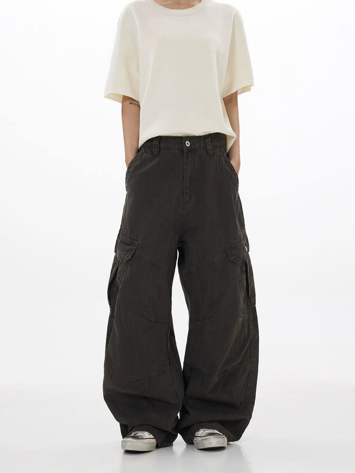 Loose Fit Multi-Pocket Cargo Pants