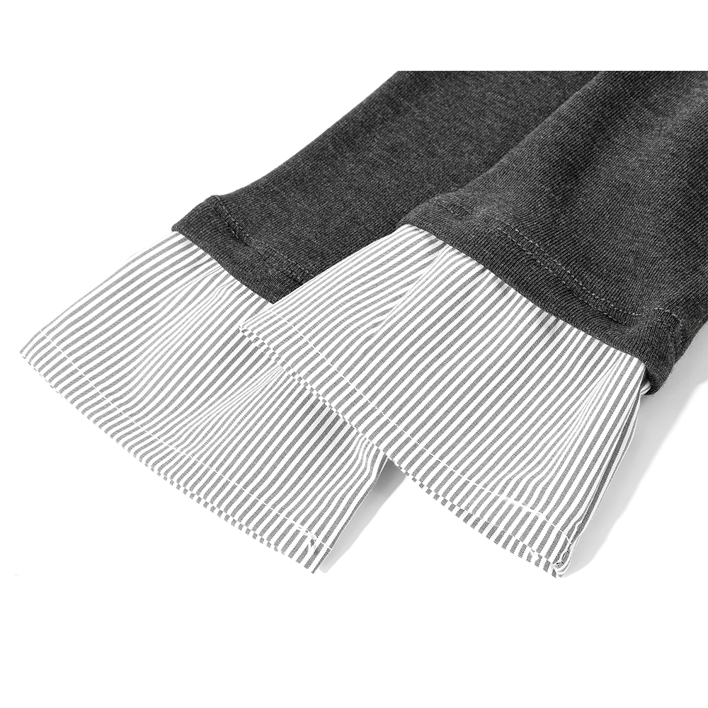 Drapert krage lagdelt slim fit genser 