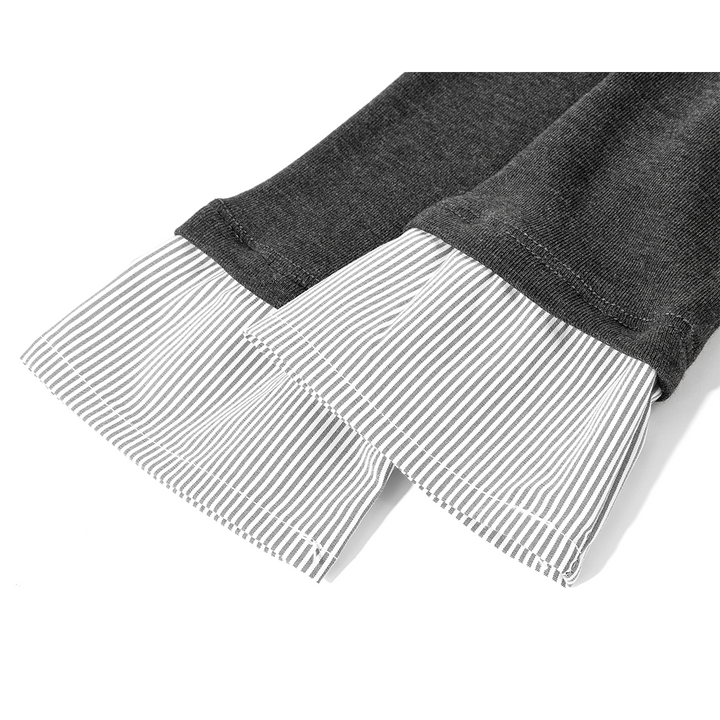 Drapert krage lagdelt slim fit genser 