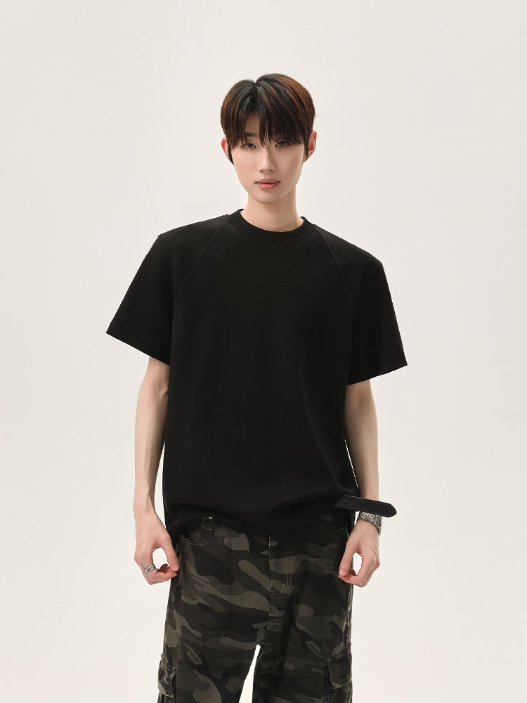 Short-sleeved Air Layer T-shirt