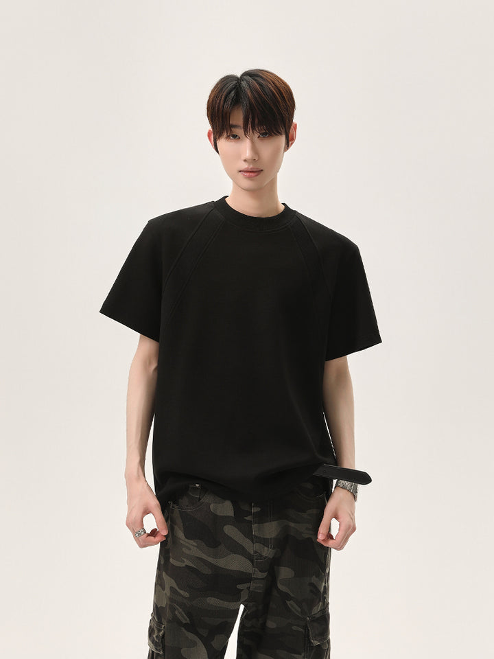 Short-sleeved Air Layer T-shirt