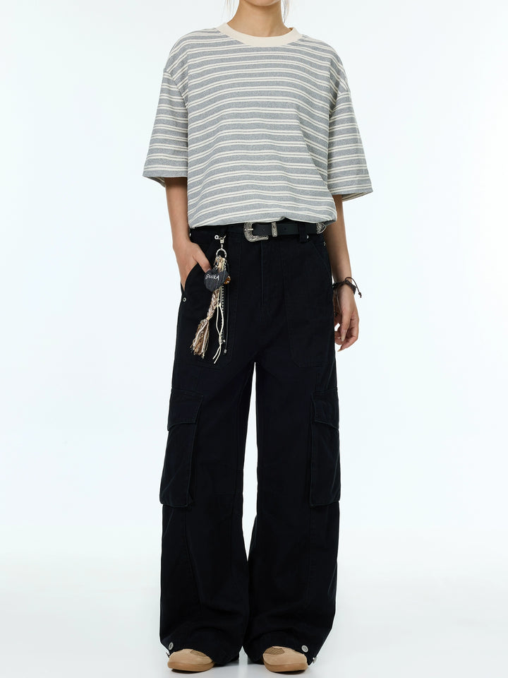 Multi-pocket Loose Cargo Pants