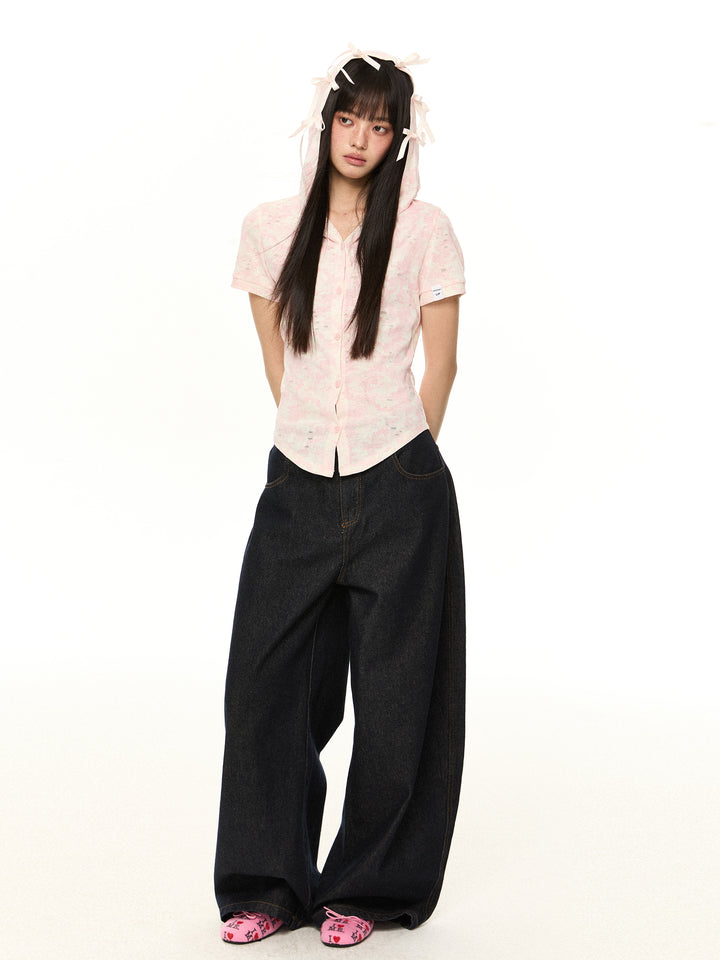Breite Beinform Scimitar Jeanshose 