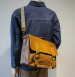 Leather Large Capacity Crossbody Bag