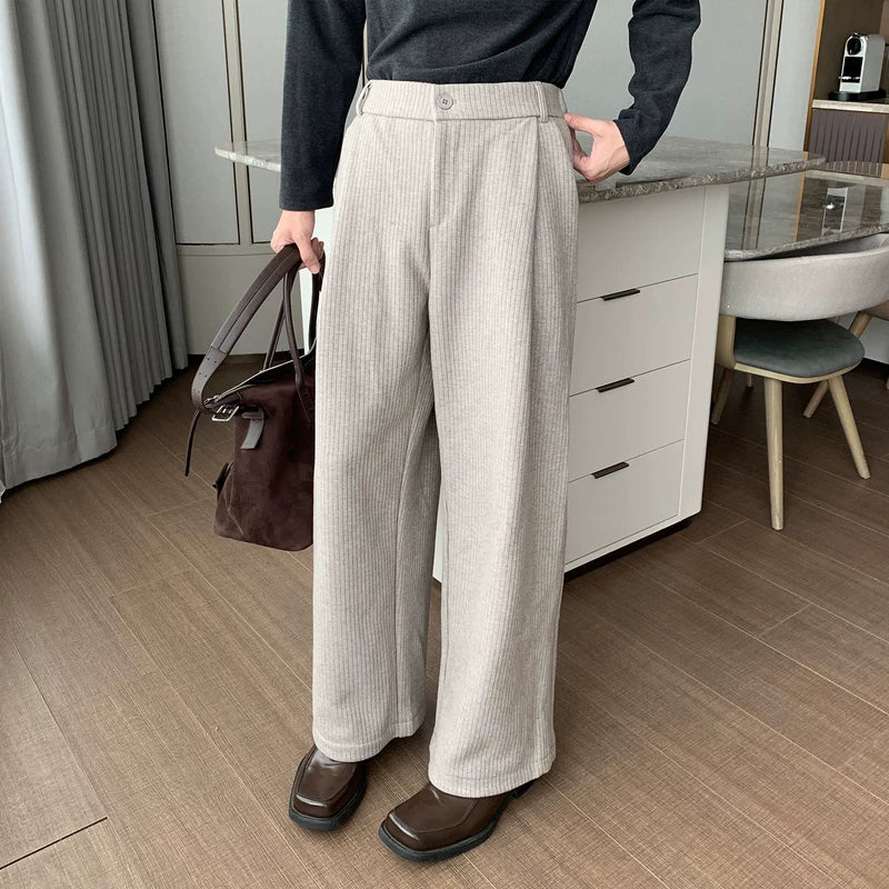 Corduroy Relaxed Fit Fleece Lined Pants