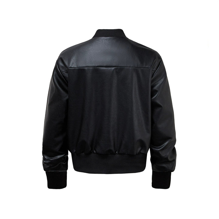 Leather Deconstructed Motorcycle Jacket