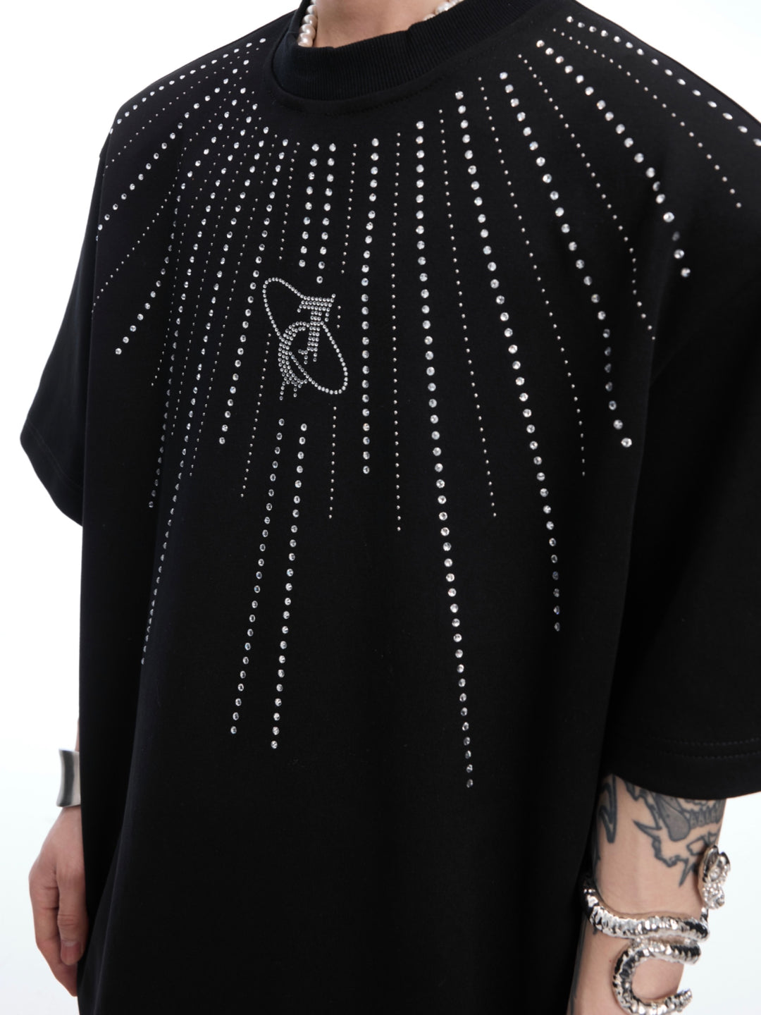 Diamond Emblem Loose Short Sleeve T-shirt