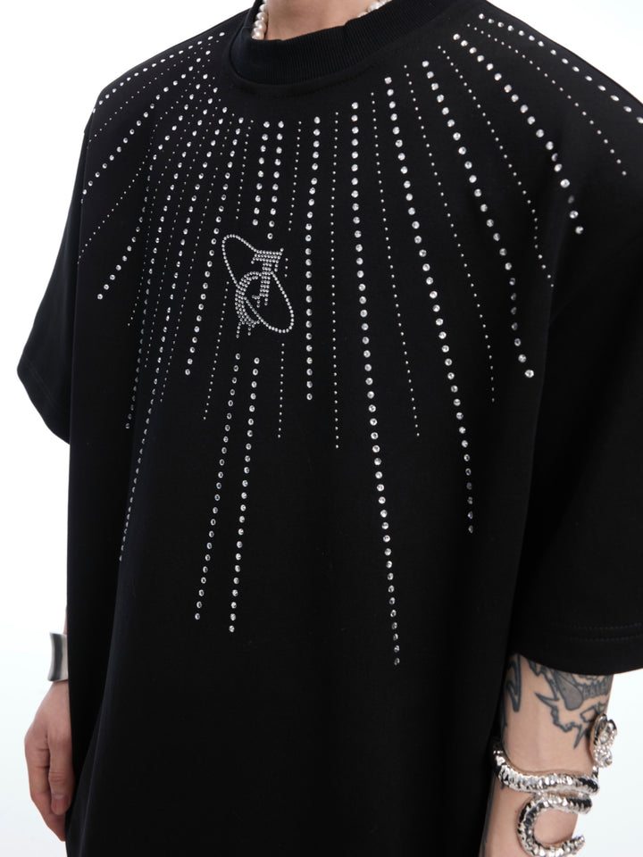 Diamond Emblem Loose Short Sleeve T-shirt