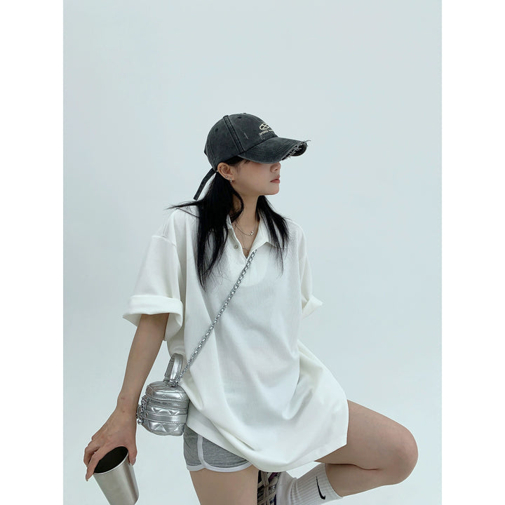 V-Neck Short Sleeve Casual Top