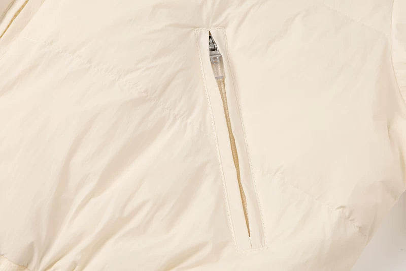 Liten ståkrage dunjakke 