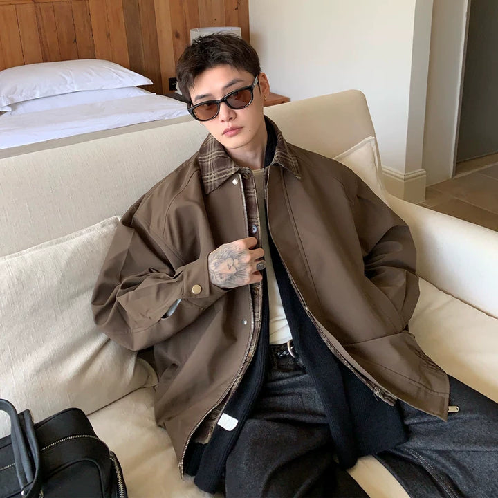 Gevlekt patchwork reversjas in boerderijstijl 