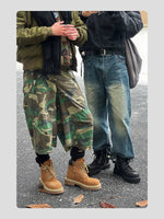 Waterproof Leather Lace-Up Boots