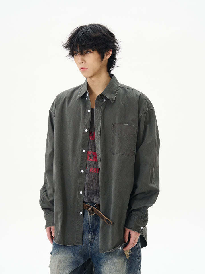 Long Sleeve Button-Down Shirt