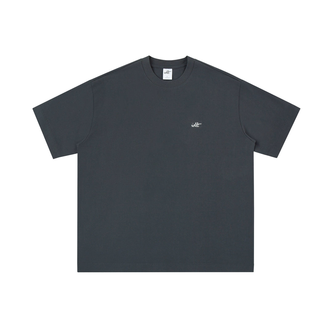 Heavyweight Cotton Drop-Shoulder Printed T-Shirt