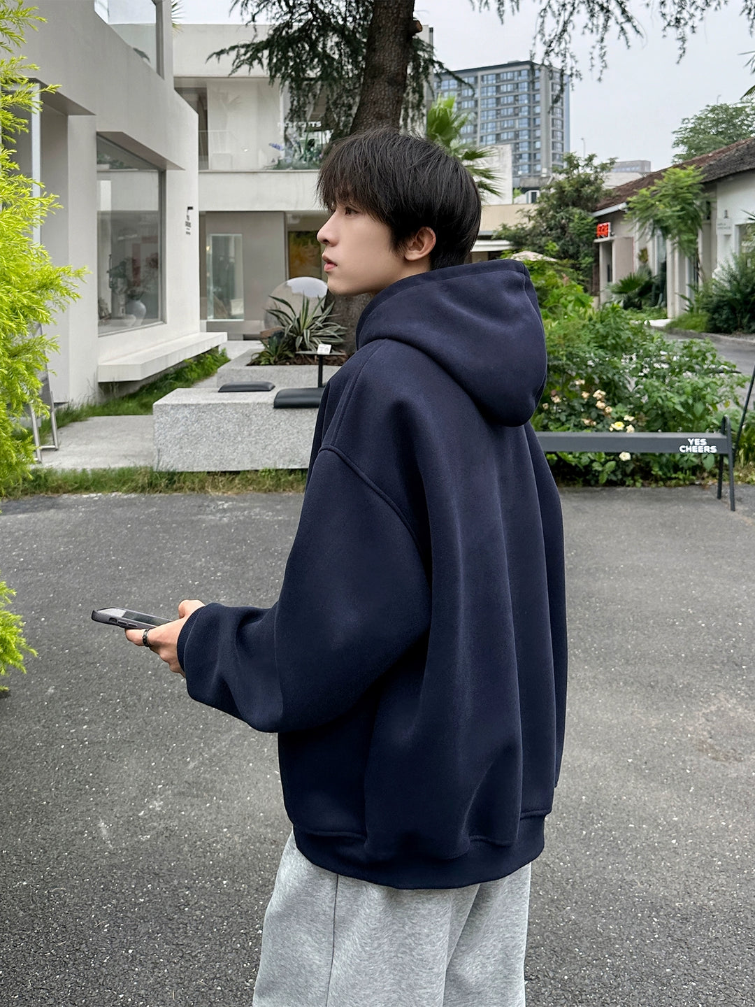 Heavyweight Oversized Hooded Sweatshirt