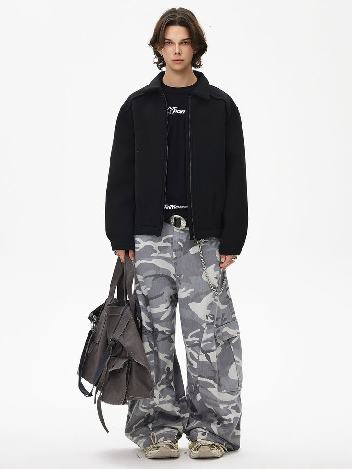 Lapel Short Space Cotton Jacket