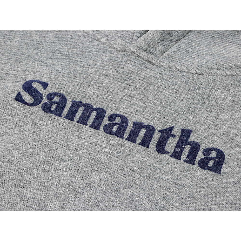 Plus Velvet Hooded Sweatshirt