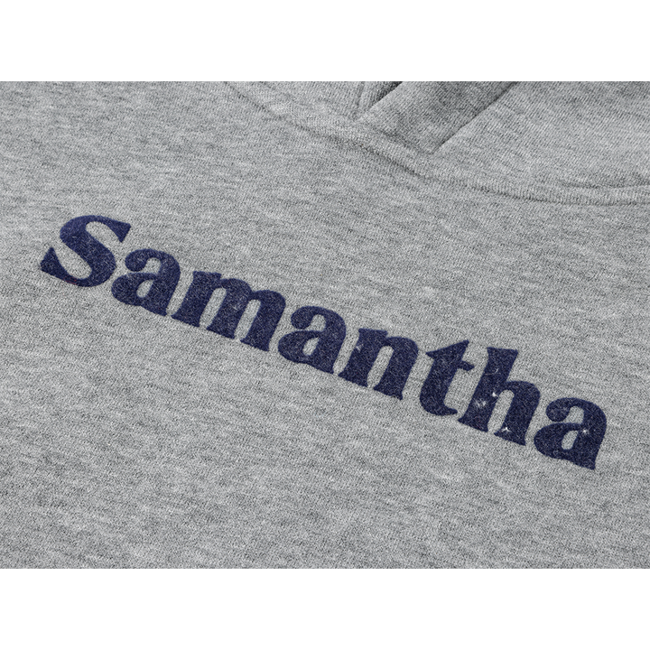 Plus Velvet Hooded Sweatshirt