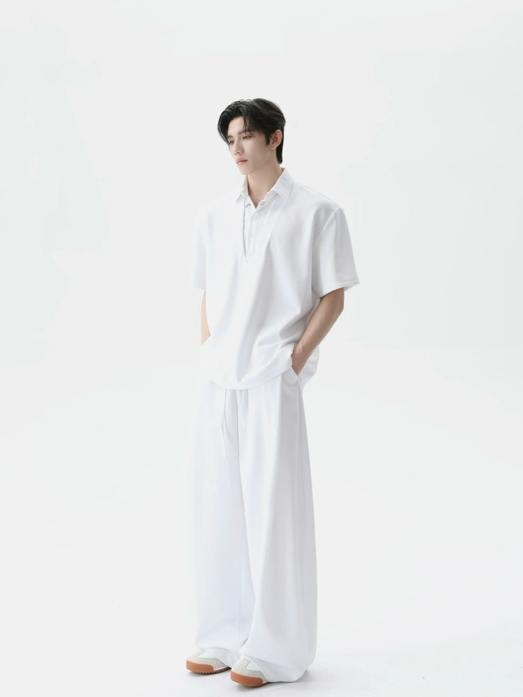 Short Sleeve Loose Fit Top and Pants