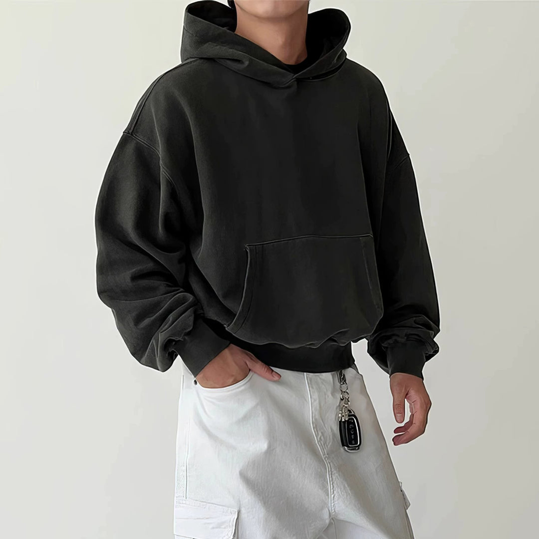 Hooded Loose Fit Sweatshirt