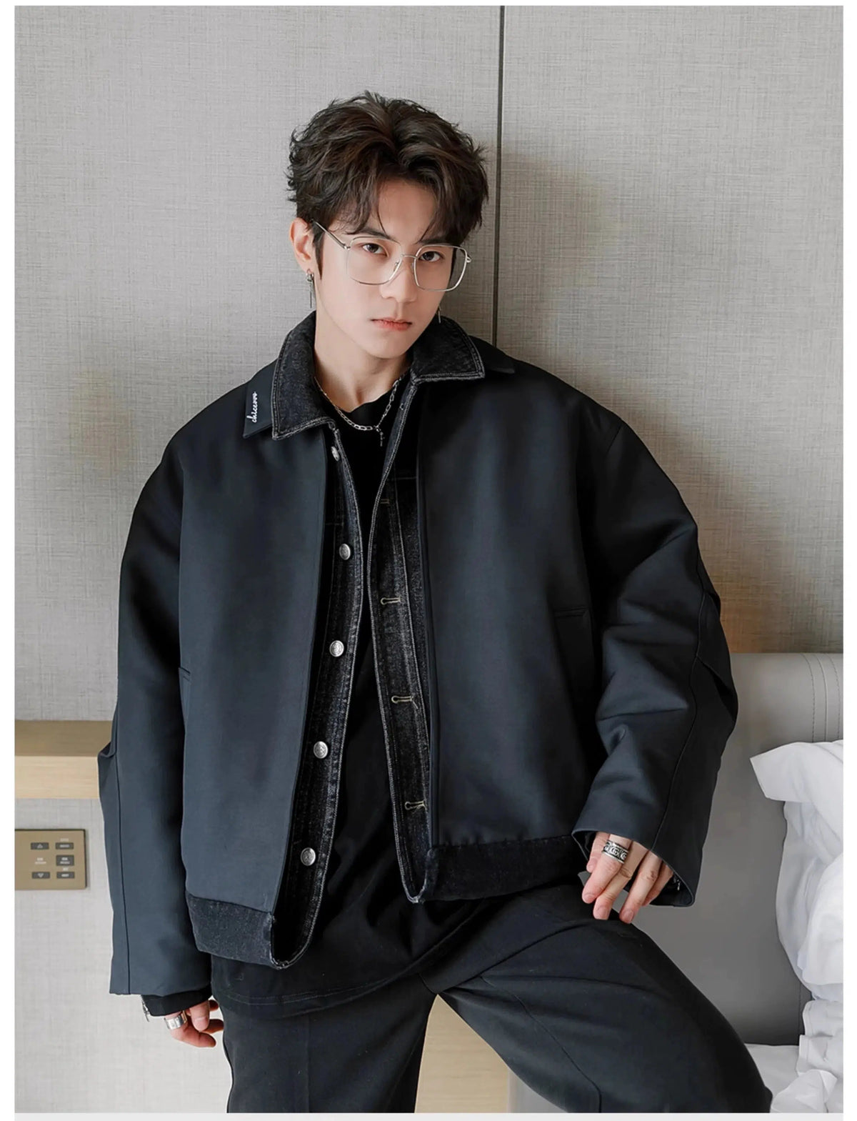 Insulated Two-piece Jacket with Snap Closure