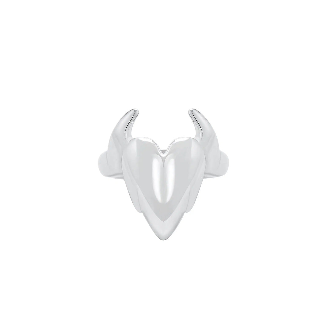 Gothic Style Heart Ring