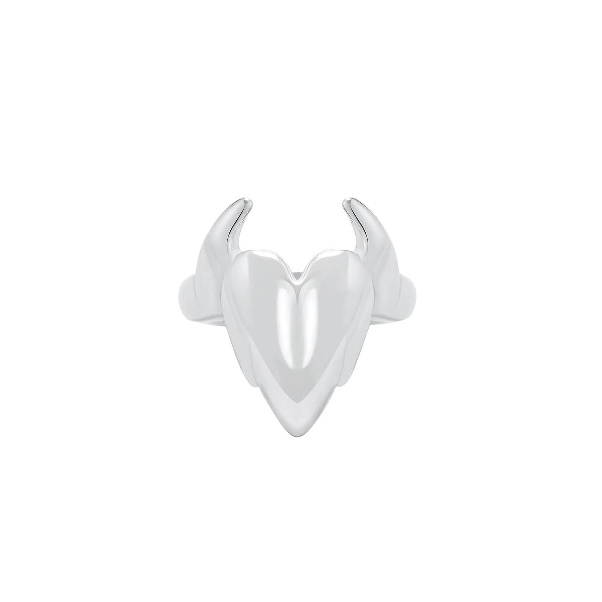 Gothic Style Heart Ring