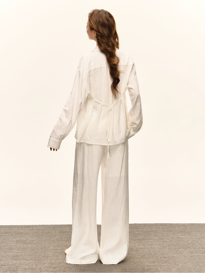Relaxed Fit Shirt and Pants Set