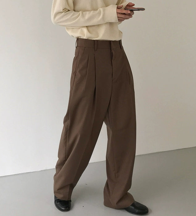 Loose Fit Wide Leg Pants