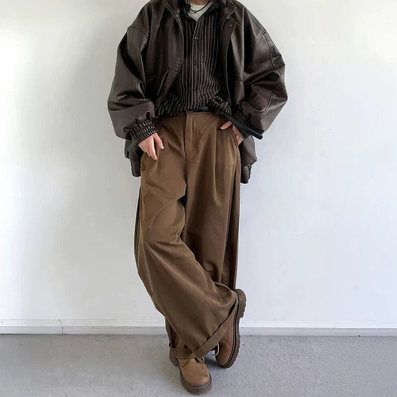 Japanse wijde casual broek 
