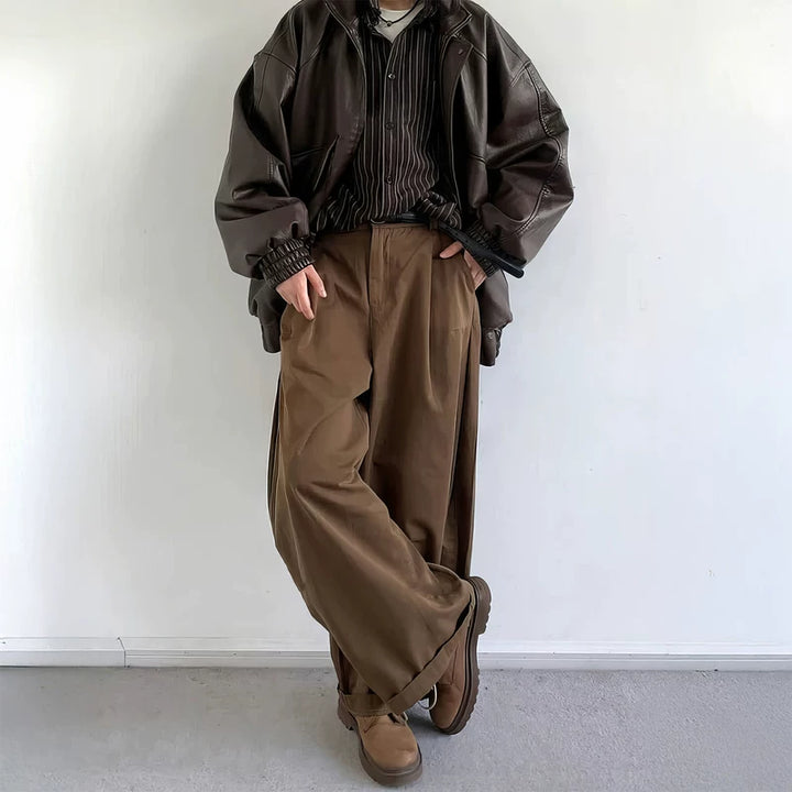 Japanse wijde casual broek 