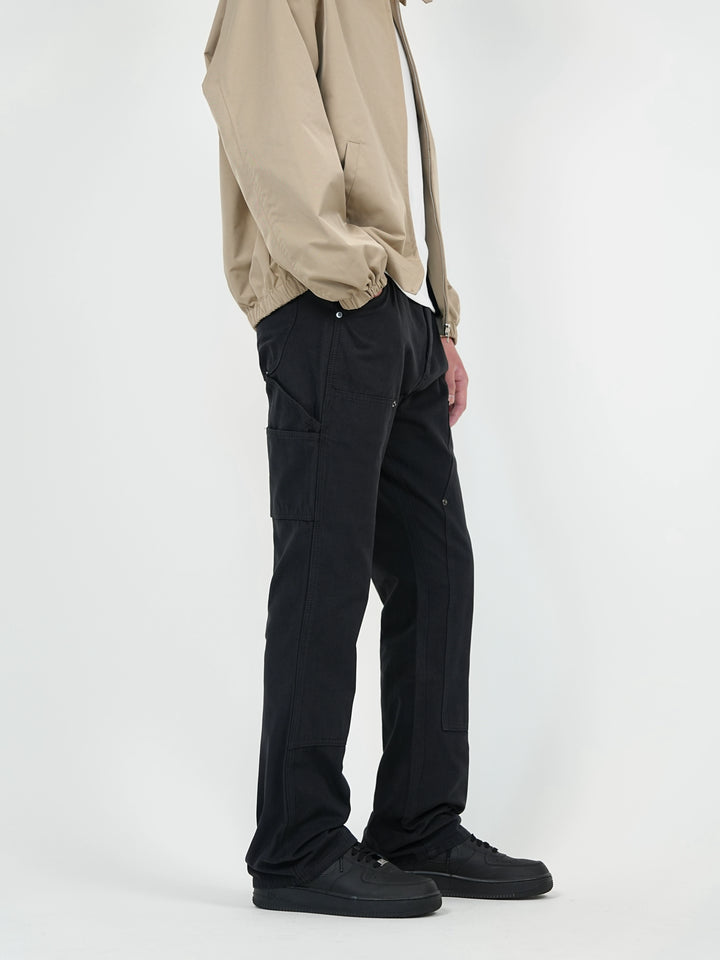 Casual Distressed Straight Leg Pants