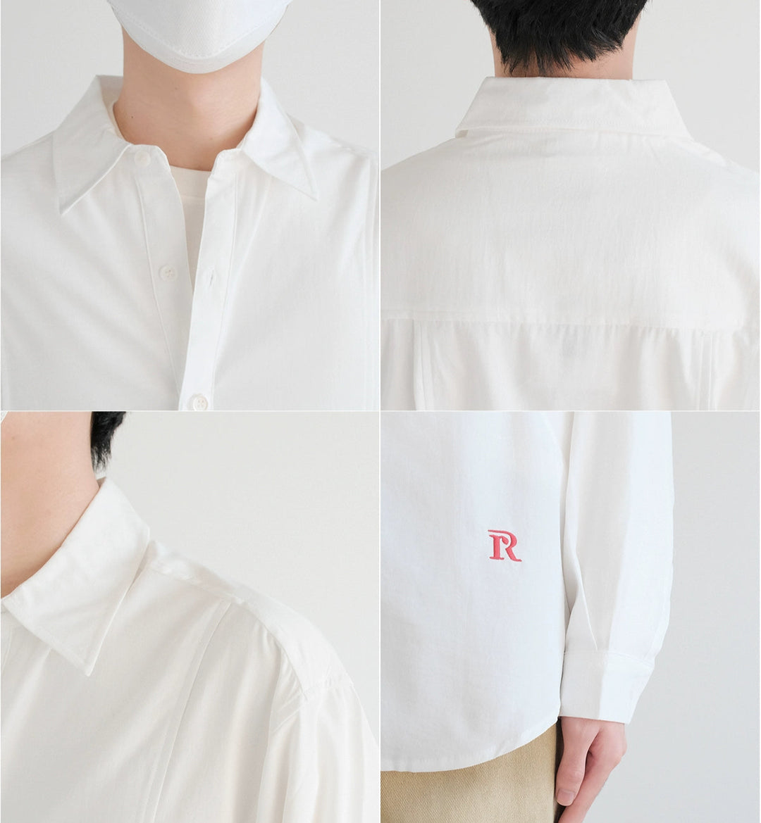 Camicia Solida Traspirante in Tencel 