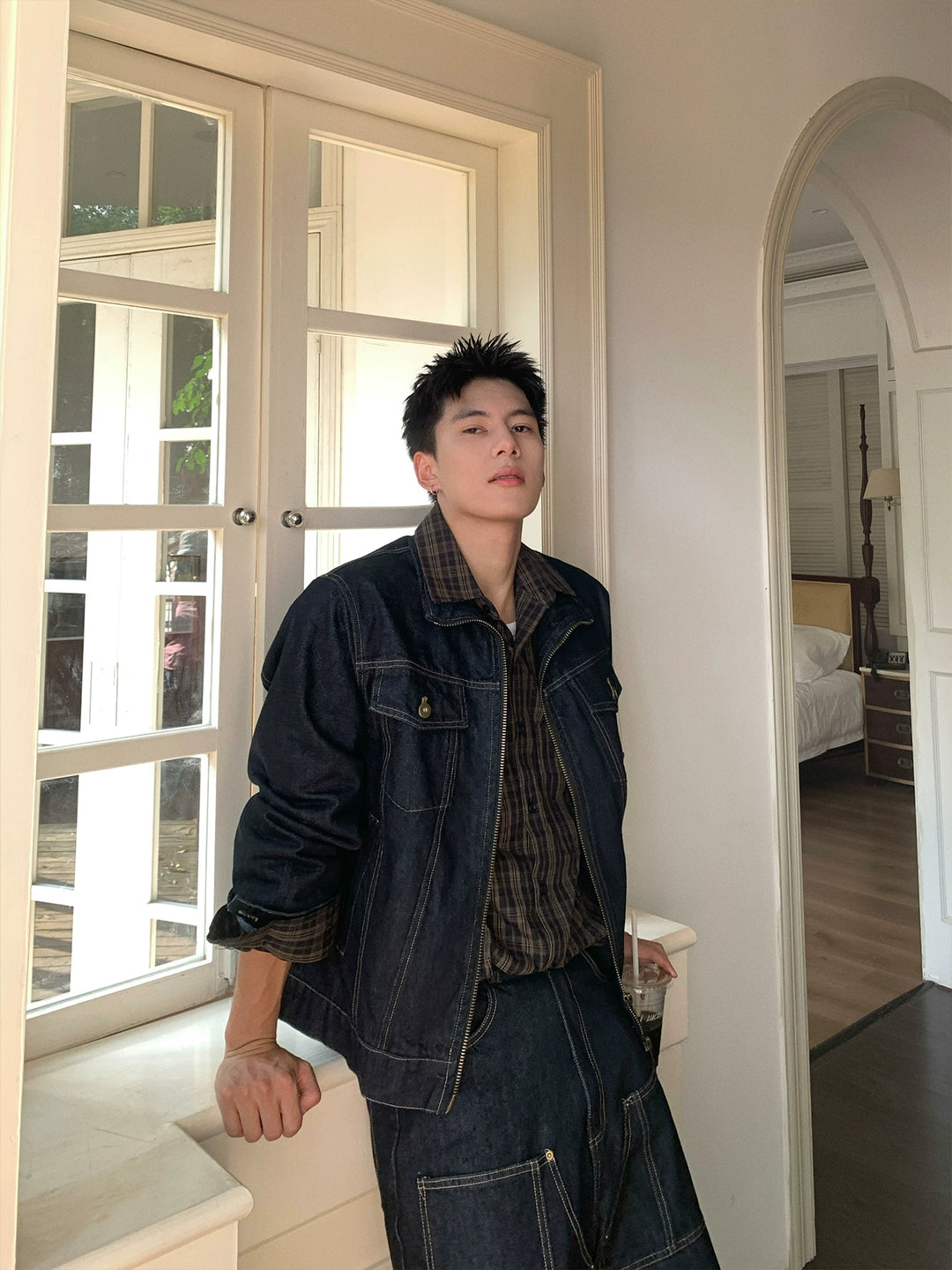 Washed Denim Jacket and Pants