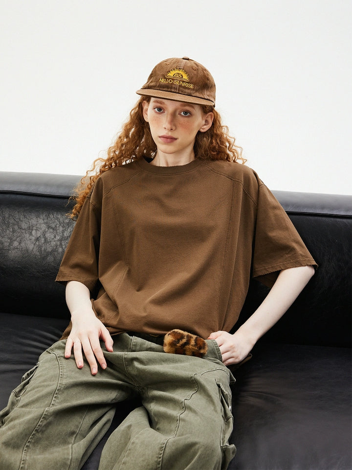 Heavyweight Deconstructed Short Sleeve T-Shirt