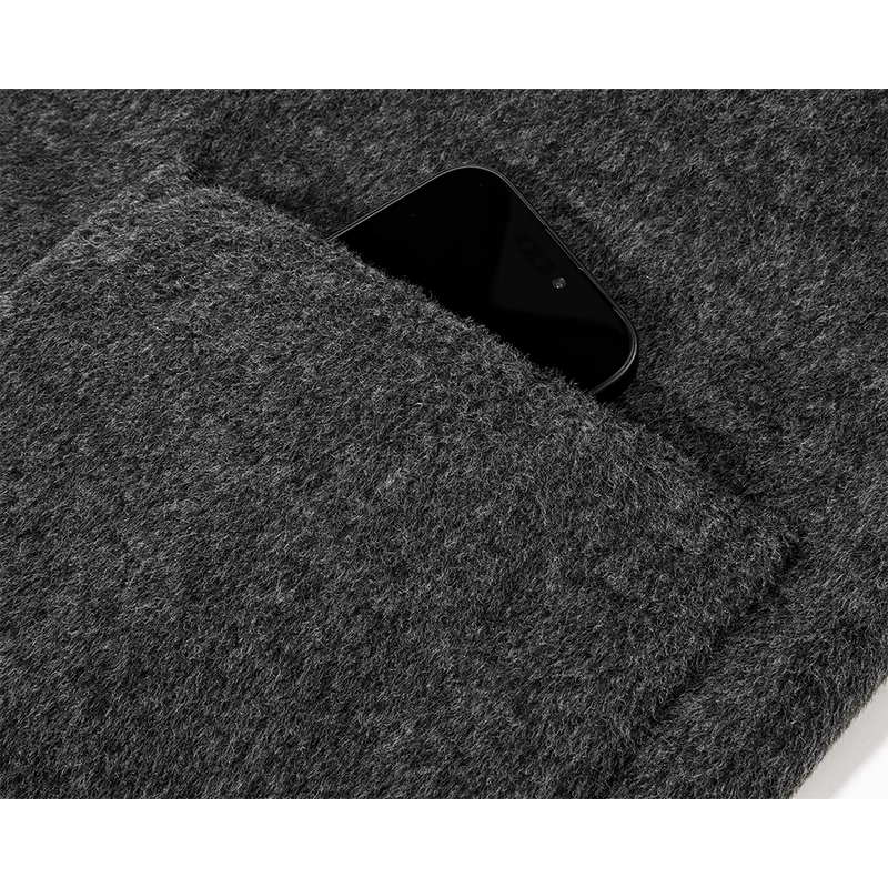 Slim Fit Retro Style Short Wool Coat