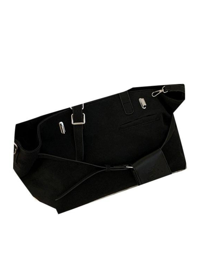 PU Crossbody Tote Bag