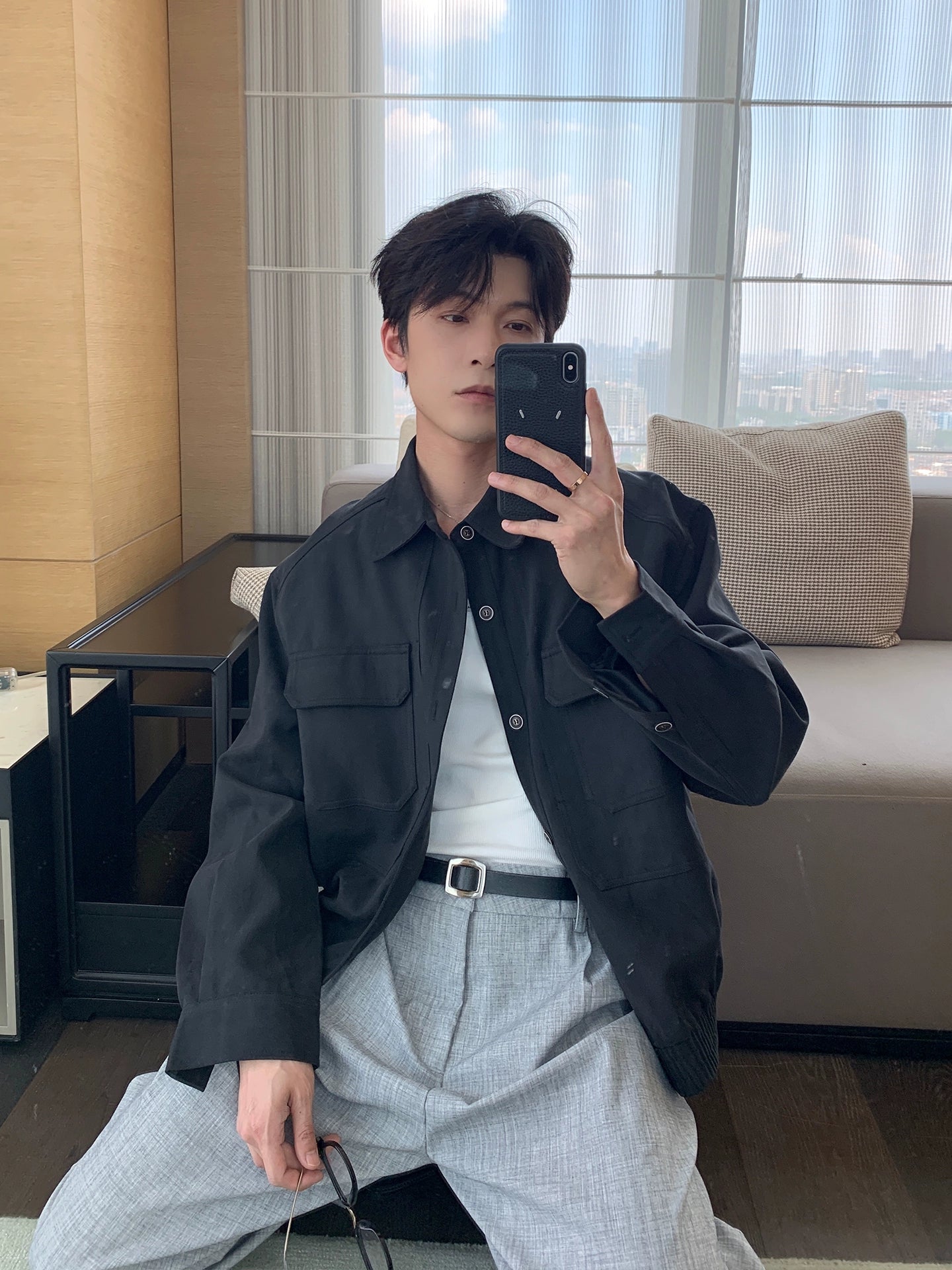 Lapel Loose Silhouette Jacket