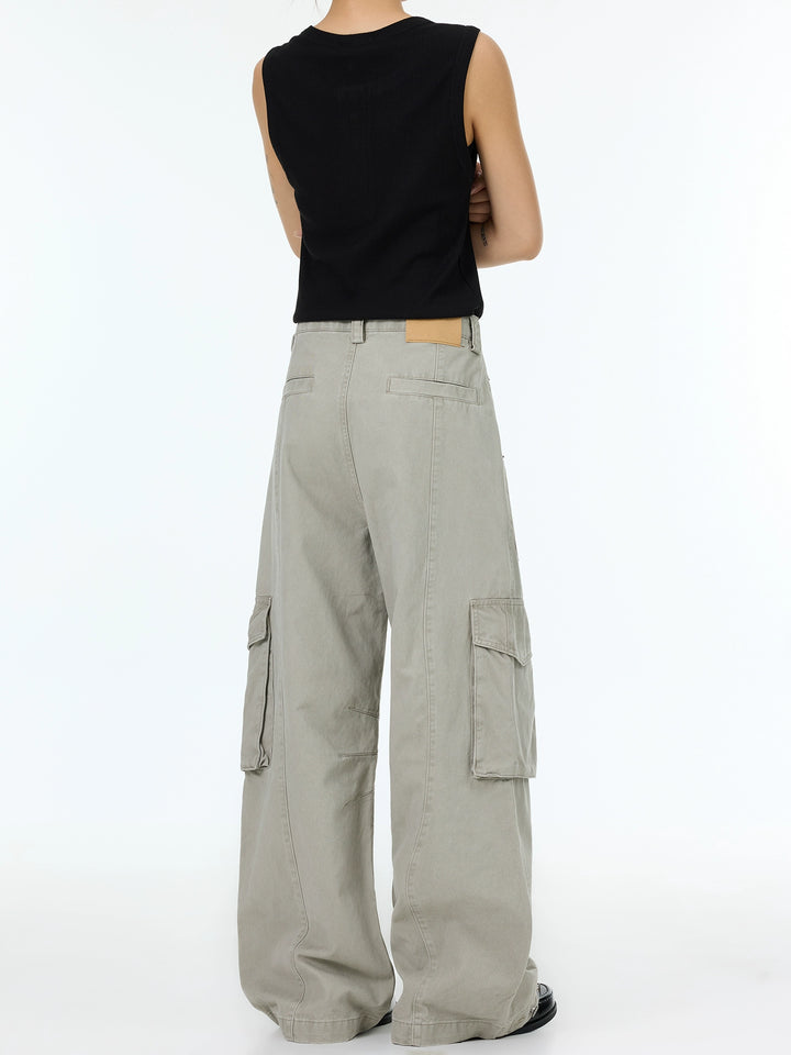Multi-pocket Loose Cargo Pants