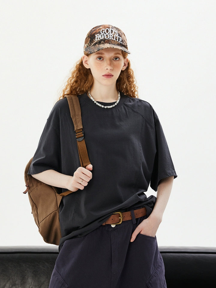 Heavyweight Deconstructed Short Sleeve T-Shirt