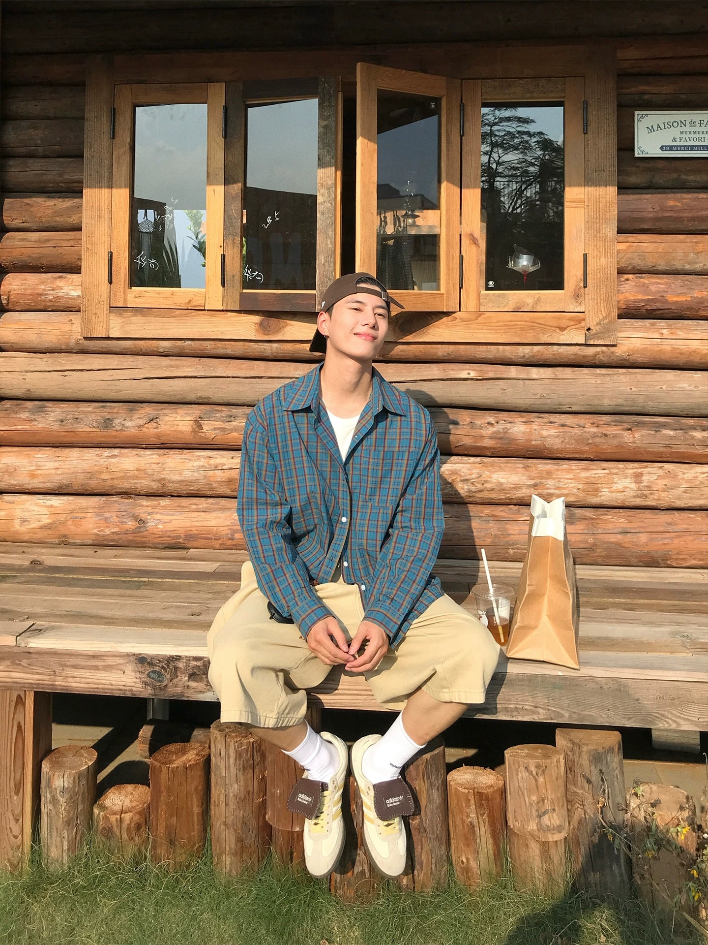 Plaid Loose Casual Long Sleeve Shirt