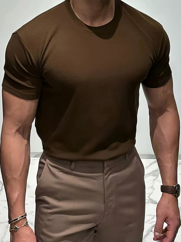 Slim Fit Round Neck T-shirt