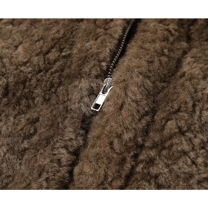 Sleeveless Faux Fur Winter Vest