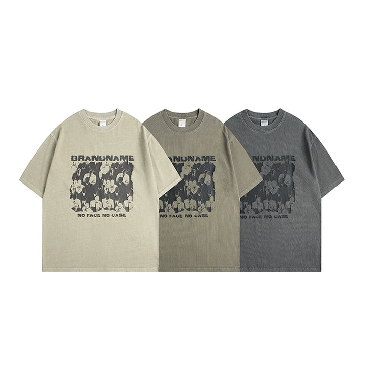 Washed Loose Fit Graphic T-Shirt