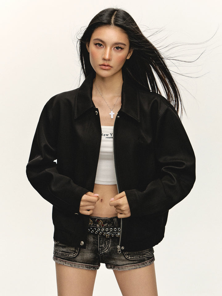 Retro Loose Fit Jacket Coat