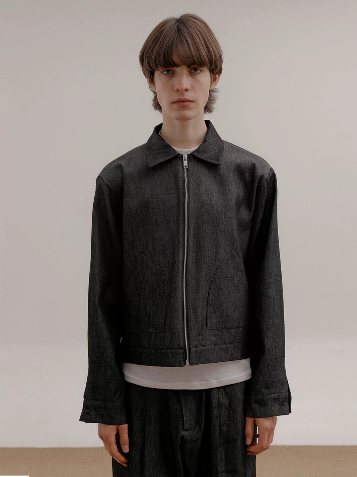 Ensemble de veste en denim et pantalon 