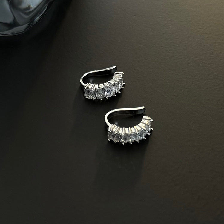 Zircon Ear Cuff Clip Non-Pierced