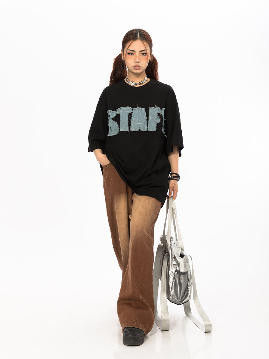 Embroidered Loose Fit T-Shirt