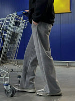 Loose Fit Straight Sweatpants
